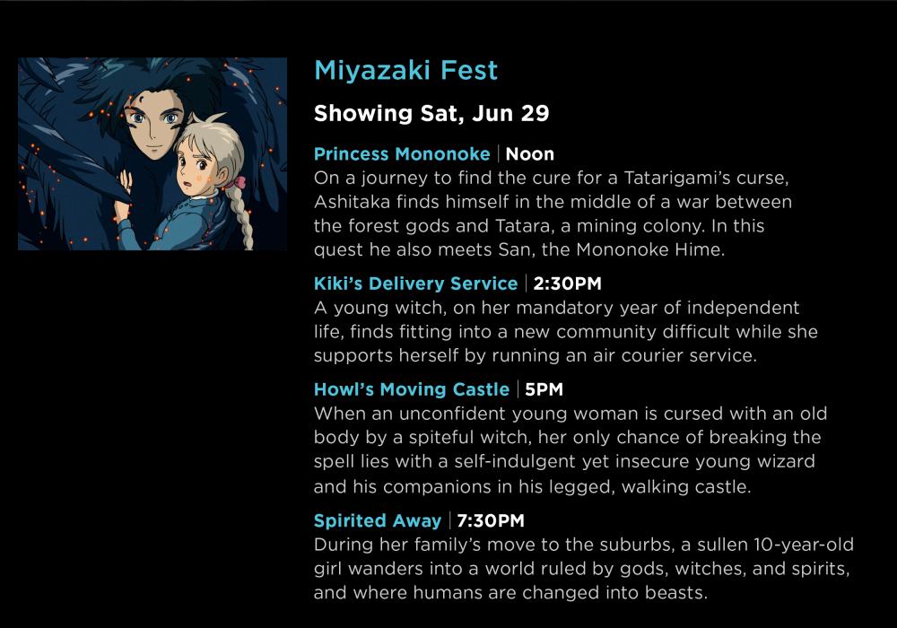 Miyazaki Film Fest